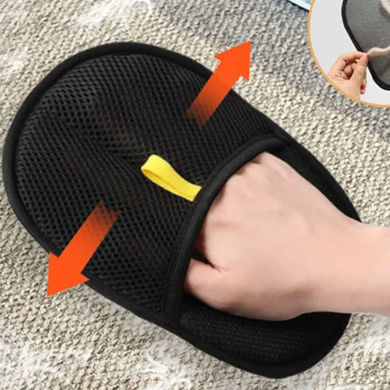 Reusable Cat Grooming Gloves Electrostatic Pet Hair Removal Mitts Cat Dog Hair Remover Brush Sticking Device Home Hair Scraper thumbnail 6