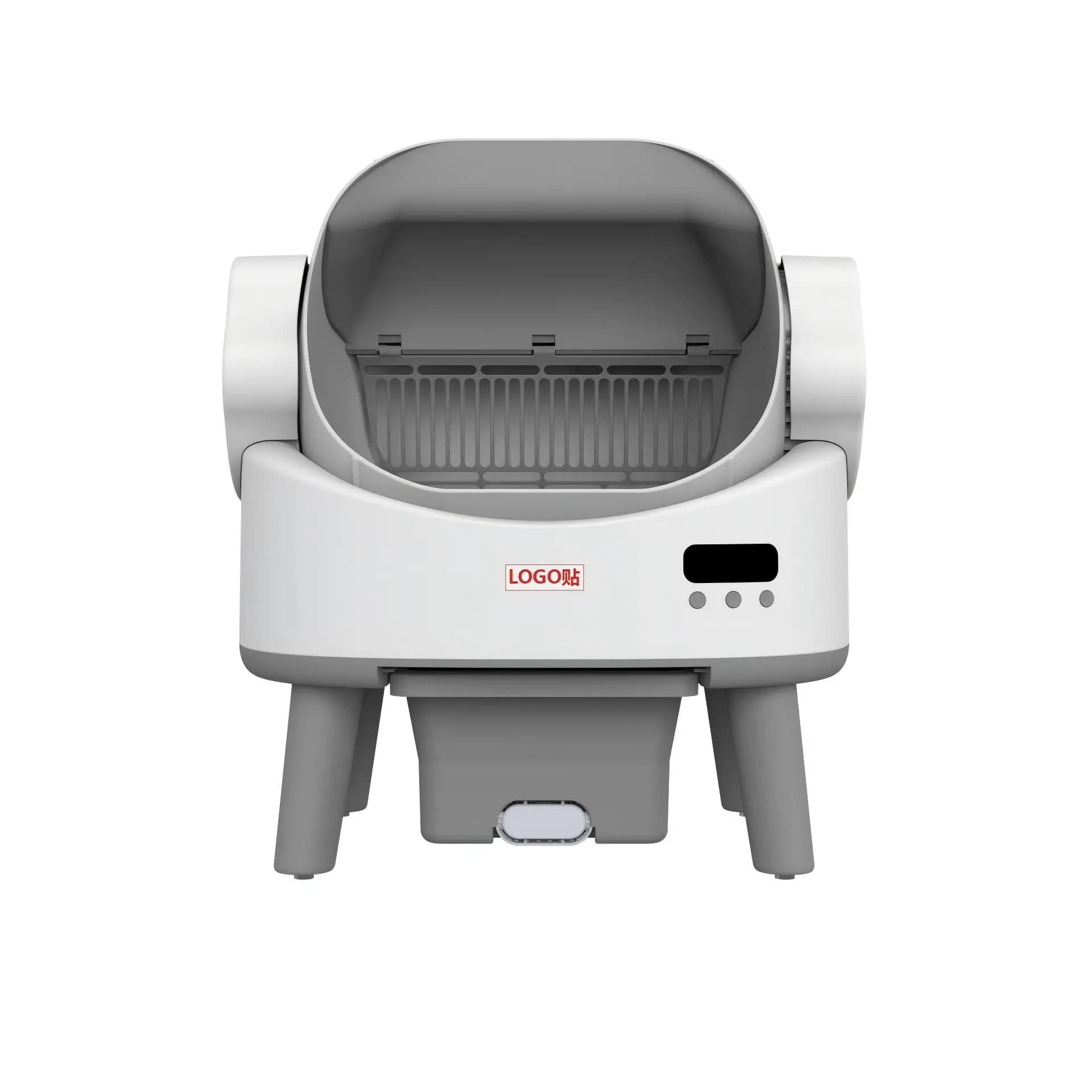 Smart cat litter box, extra large size, automatic litter replenishment, one-button cleaning. thumbnail 2